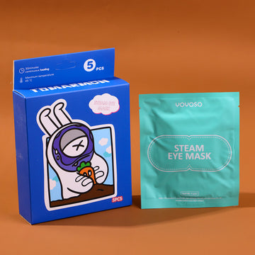 TOMARMON series funny A style steam eye mask 5pcs-blue