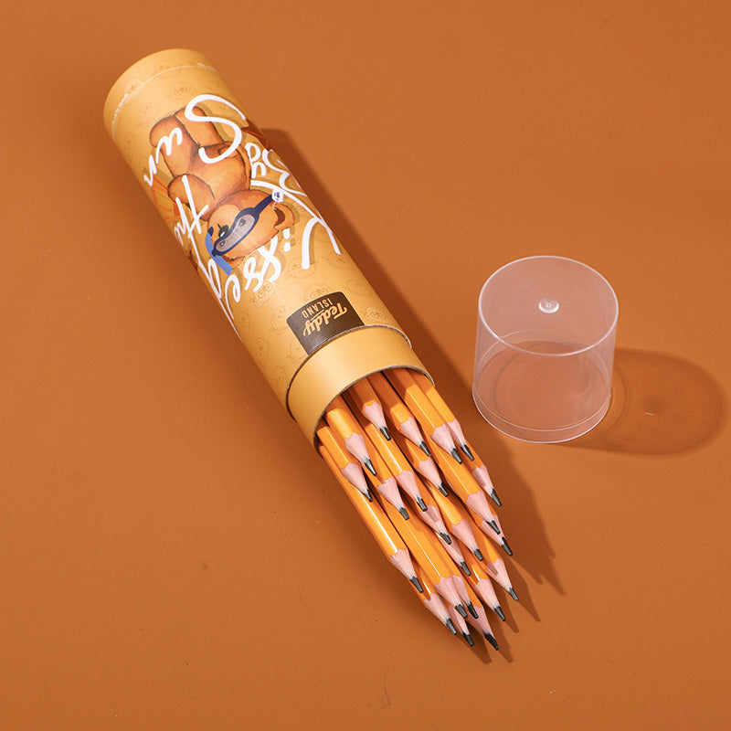TEDDY ISLAND series erasable pencil-24pcs
