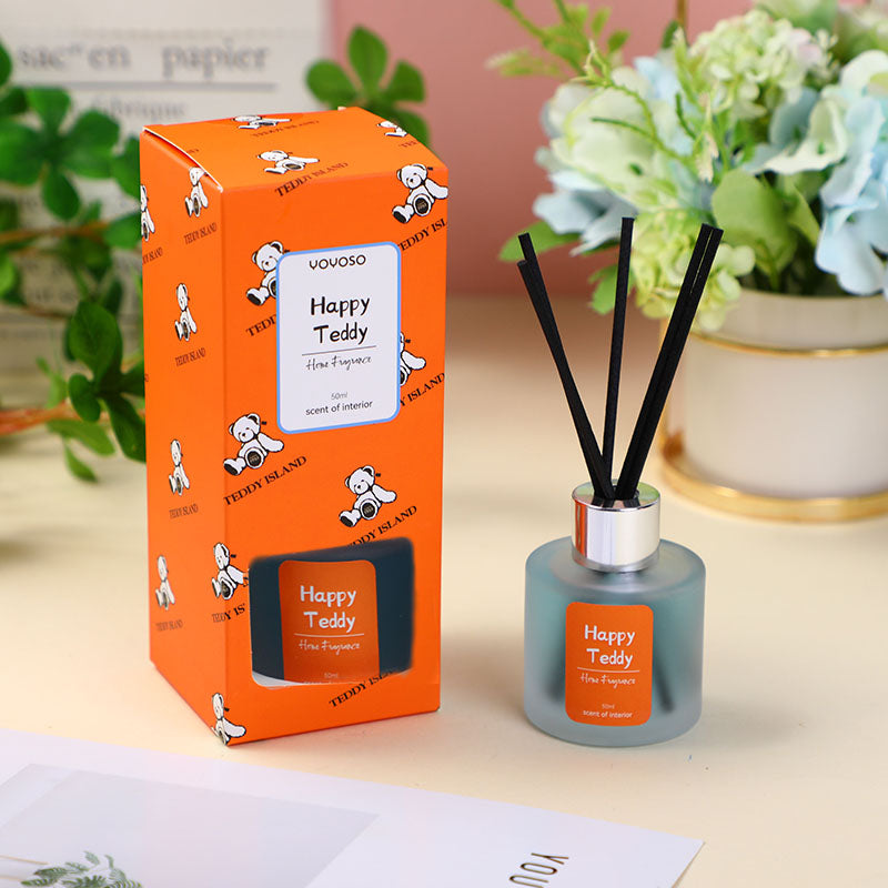 TEDDY ISLAND series rich fragrance ebony reed diffuser 50ml