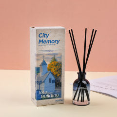 City memory series reed diffuser 52ml-low building