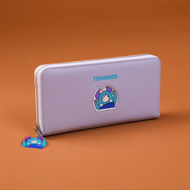 TOMARMON series women's long wallet-purple