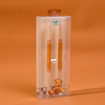 TEDDY ISLAND series double-end eyebrow trimmer-2pcs