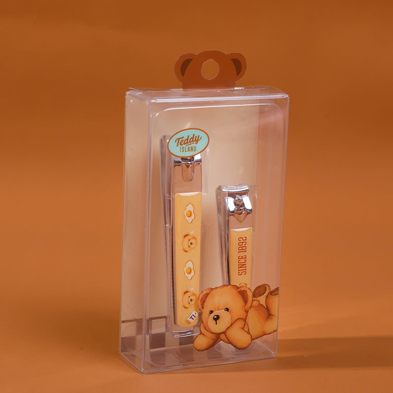 TEDDY ISLAND series large and small nail clippers (plain top)
