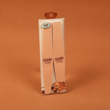 TEDDY ISLAND series nail file-2pcs