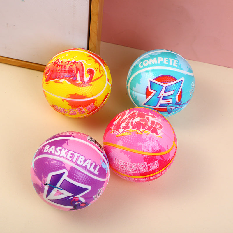 Colorful high elastic animal bouncy ball 9cm