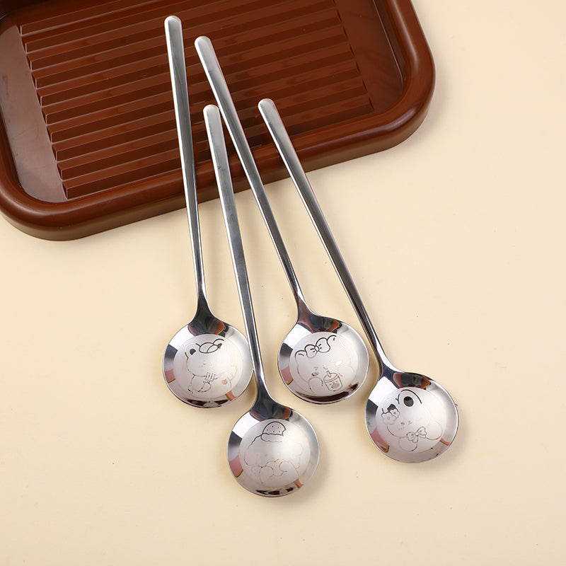 Cute Series Stainless Steel Creative Spoon