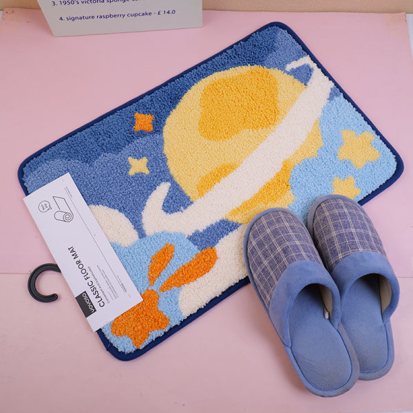 Planet adventure floor mat