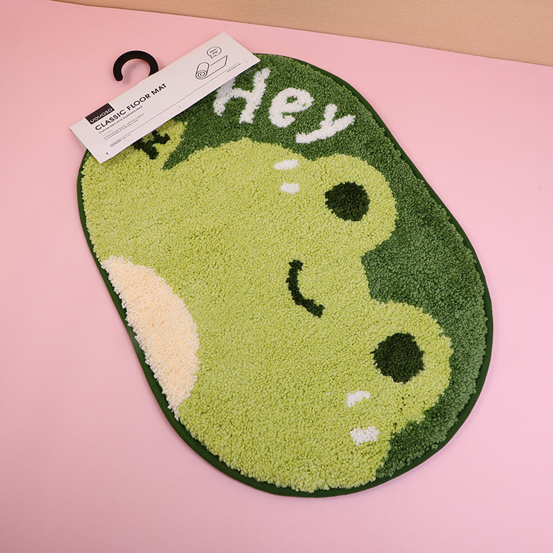 Little frog floor mat