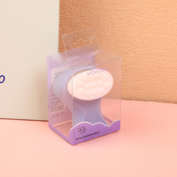 Slim waist facial cleansing brush-purple