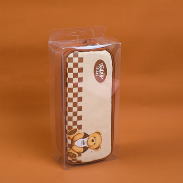 TEDDY ISLAND series pencil case with double zippers-1