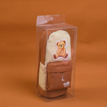 TEDDY ISLAND series blessing bag pencil case-brown