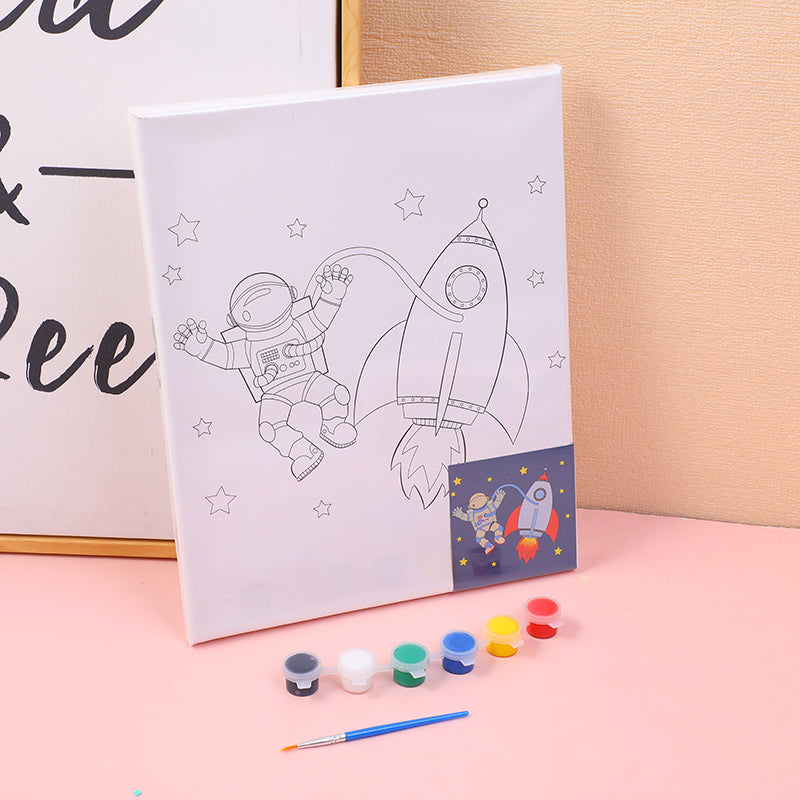 DIY painting-space ship 24*30