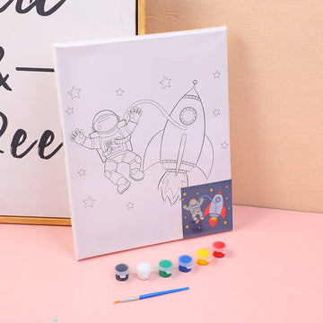 DIY painting-space ship 24*30