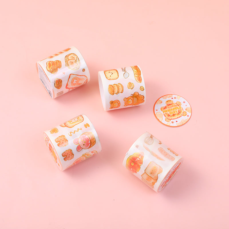 Bread and butter hot stamping washi tape