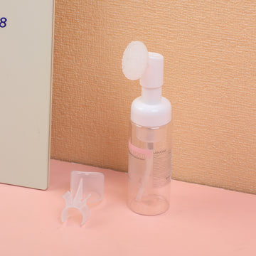Foam bottle with facial cleansing brush-60ml