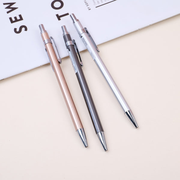 Simple metal propelling pencil (0.7 pencil lead )-7002