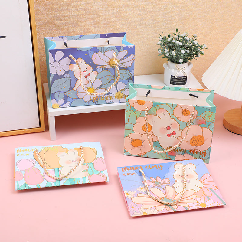 Magic rabbit horizontal gift bag-small