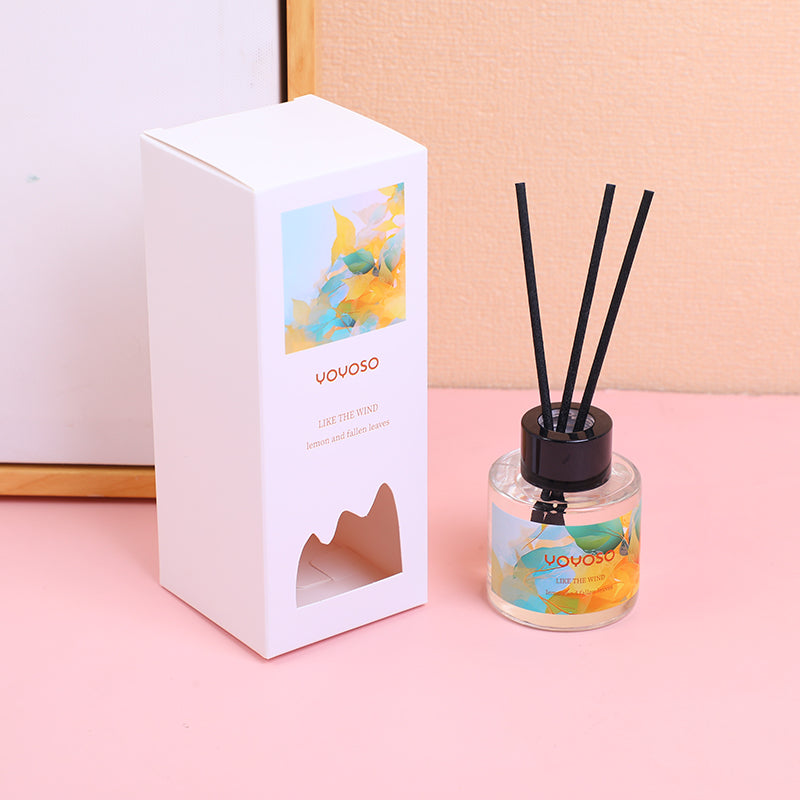 Breeze series reed diffuser 50ml-lemon and fallen leaves