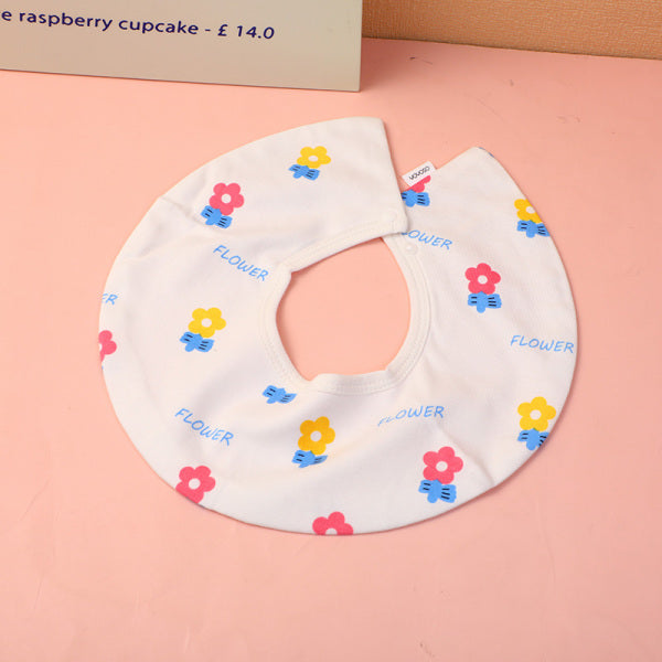 Little Flower Cotton Drool Towel