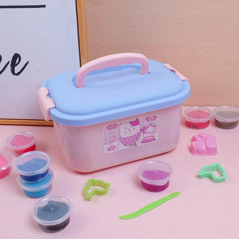 Macaroon Clay 24 Colors in bucket