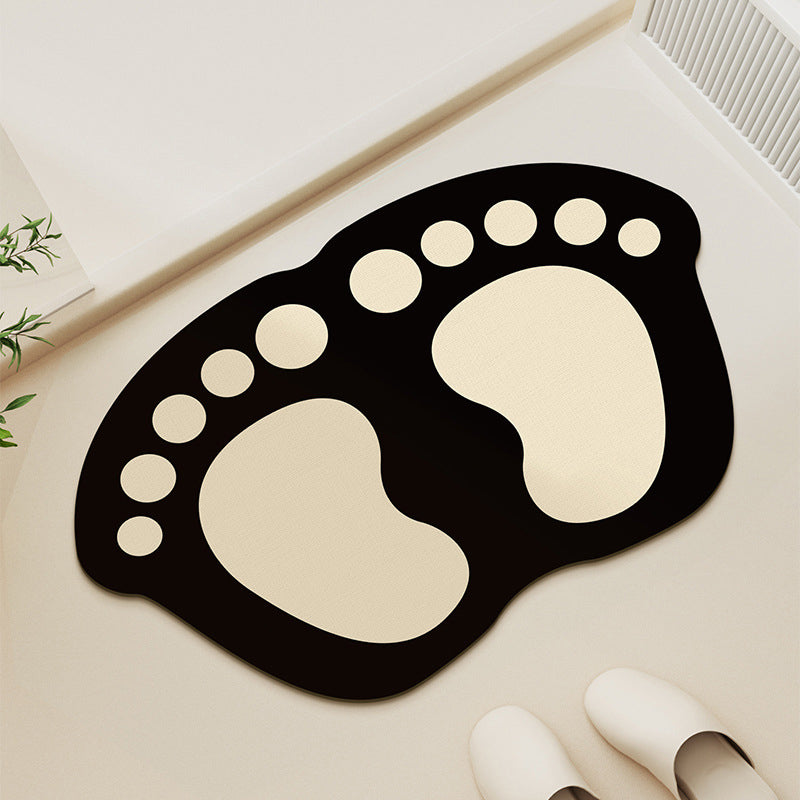 Cute Feet Diatomite Mat