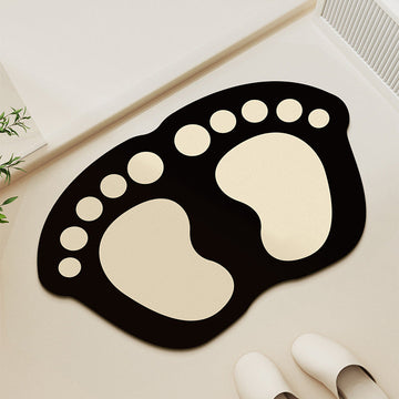 Cute Feet Diatomite Mat