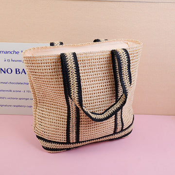 Large Capacity Beach Woven Bag-5