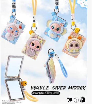 Cute 3D Mirror with Soft Vinyl Face
