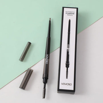 3-in-1 automatic rotating eyebrow pencil-grey brown