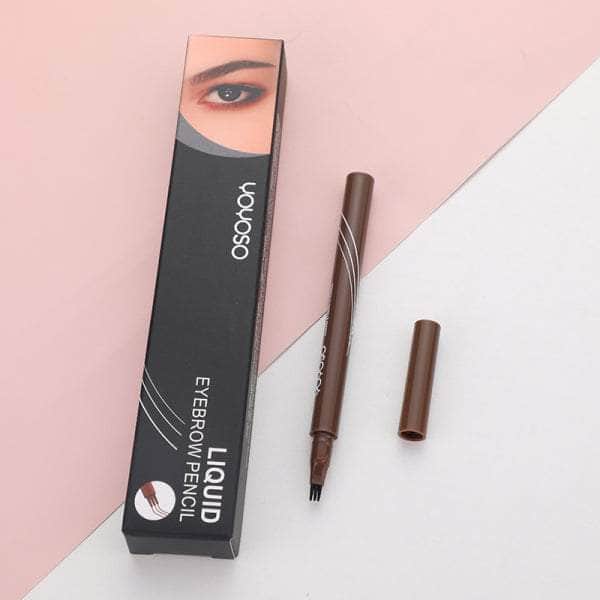 Three-pronged precision water eyebrow pencil-dark brown