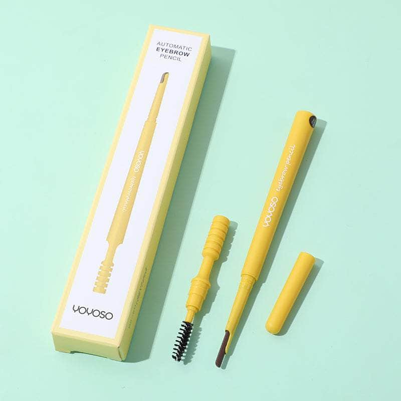 Beauty umbrella machete automatic eyebrow pencil(umbrella handle)-grey brown