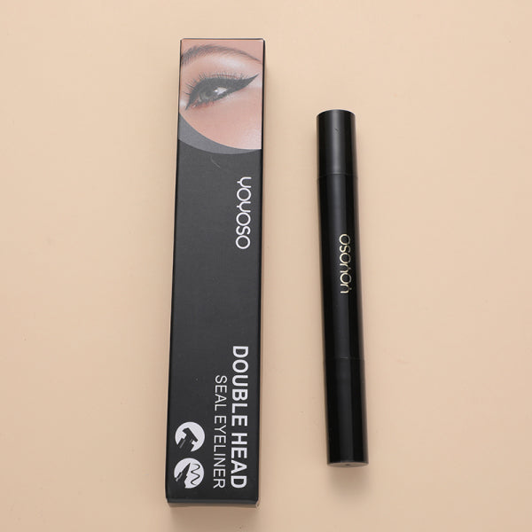 Triangle stamp waterproof eyeliner