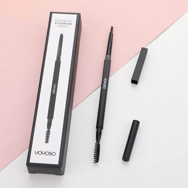 Cool black small machete automatic eyebrow pencil-black