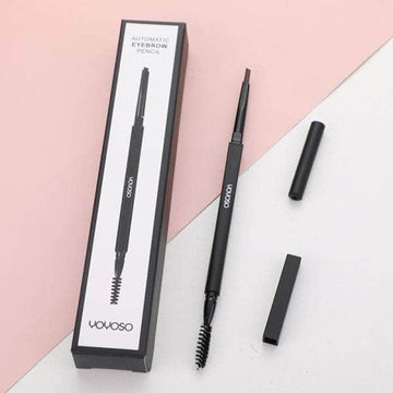 Cool black small machete automatic eyebrow pencil-dark brown