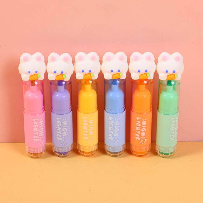 Cute Rabbit Highlighter With Seal