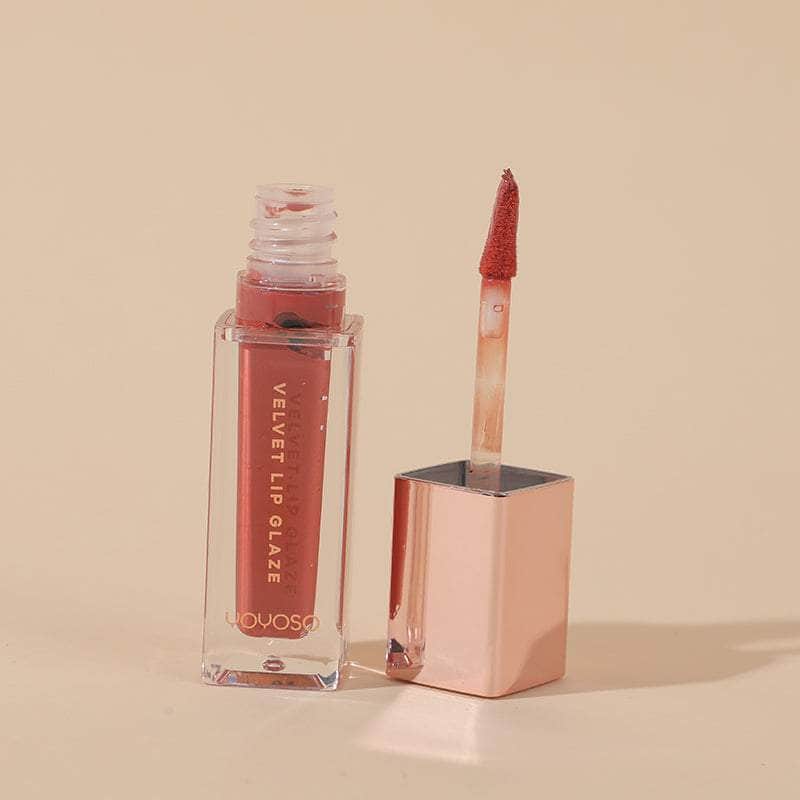 Velvet lip glaze-01 milk coffee