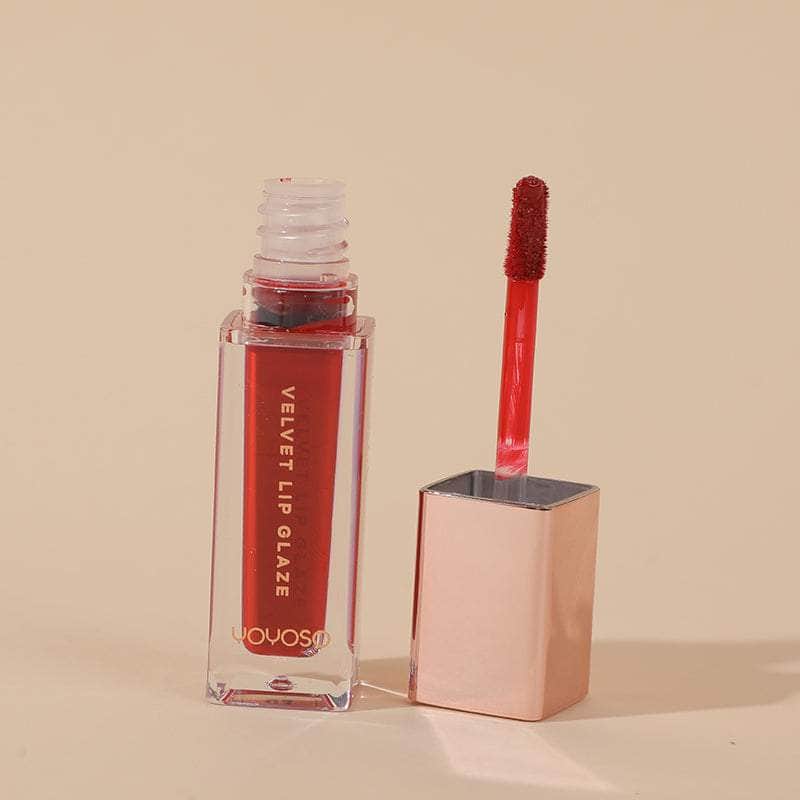 Velvet lip glaze-03 brick red