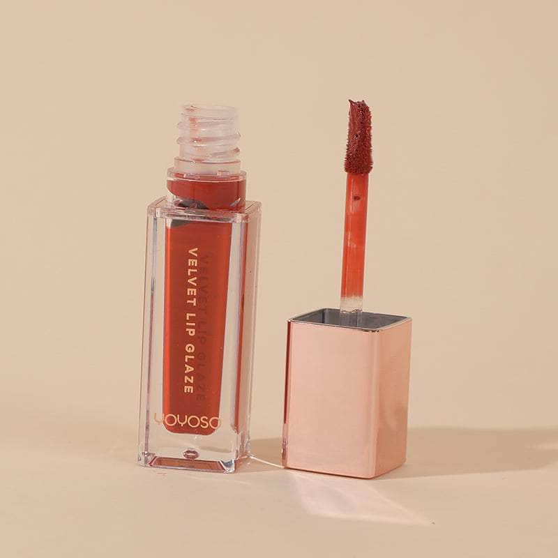 Velvet lip glaze-06 red brown