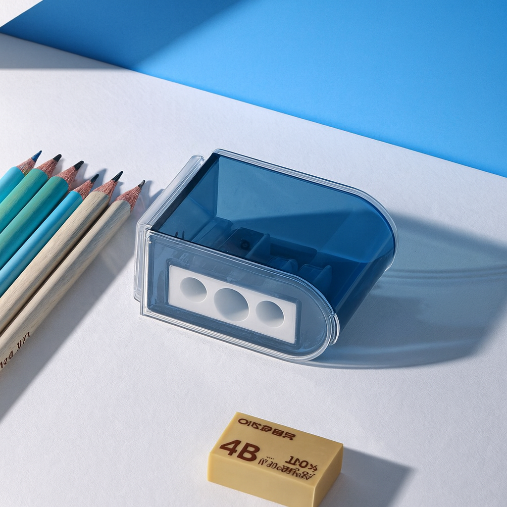 Simple Three-Hole Pencil Sharpener