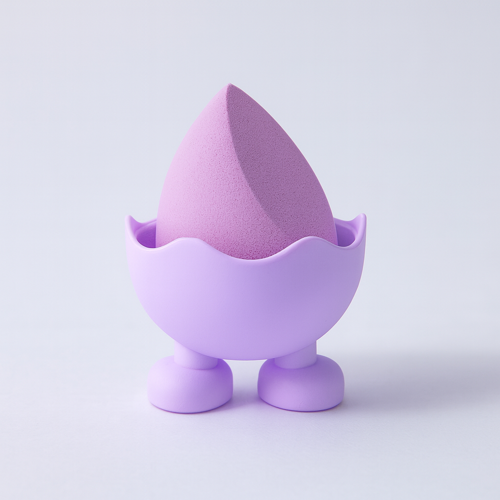 Cute and fun pet powder puff-purple