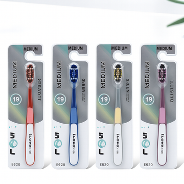 380 Spiral Special-Shaped Hole Adult Toothbrush