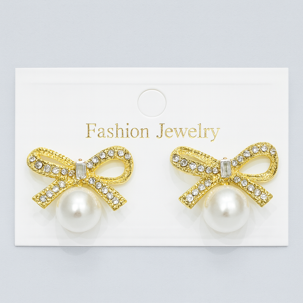 Bowknot Stud Earrings
