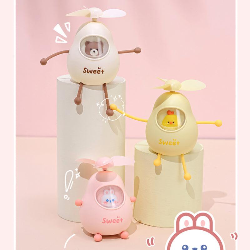 Animal Mini Fan Fun And Cute Animal Mini Fan-Tyx-9189