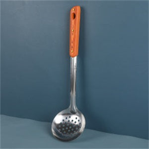 Golden three holes 10# slotted spoon