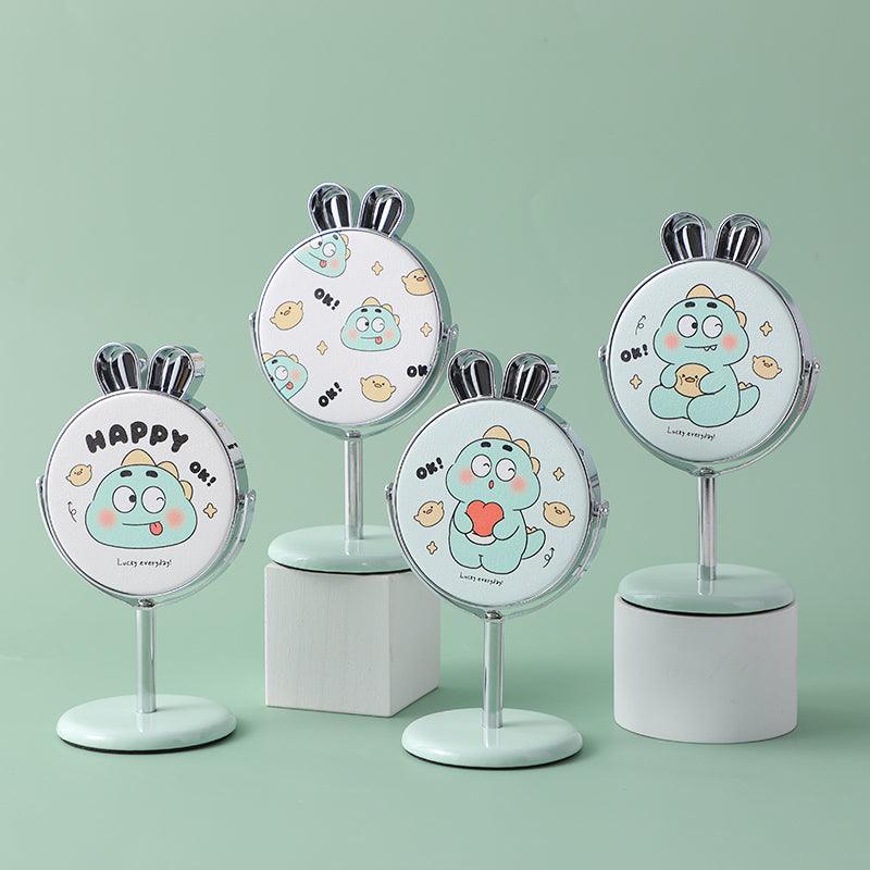Happy Cute Dinosaur Series-Rabbit Head Small Table Mirror - YOYOSO PAKISTAN