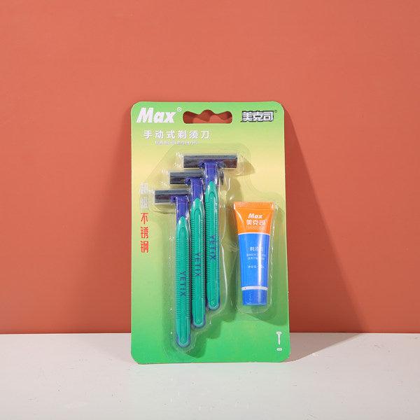 Manual Type Razor 3Pcs-K-301 - YOYOSO PAKISTAN