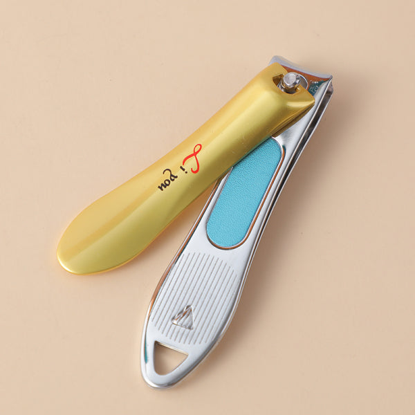 Oval gold nail clippers
