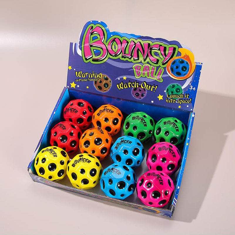 PU bouncy ball-colorful moon ball