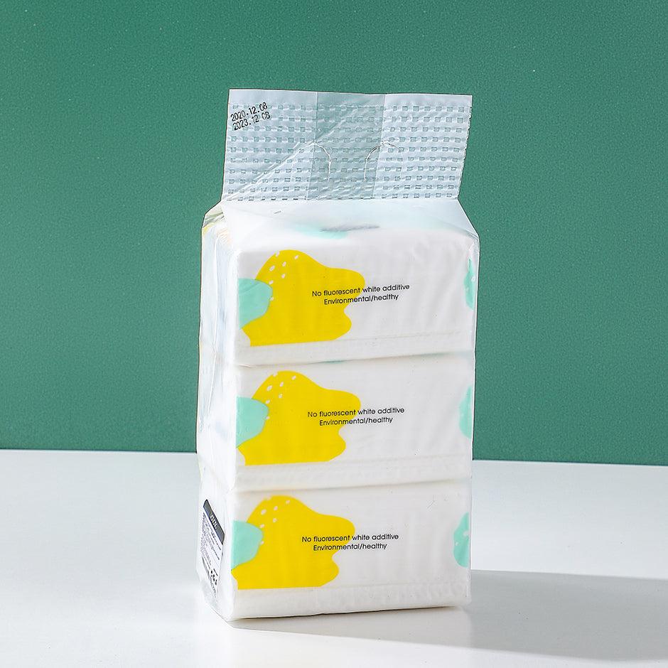 Raw Wood Pulp Tissue 3 Pack Set - YOYOSO PAKISTAN