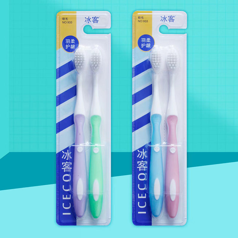 Soft gum care toothbrush (1 pair)-933